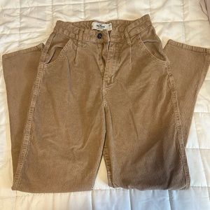 Hollister Ultra-High Rise Corduroy Straight Pants